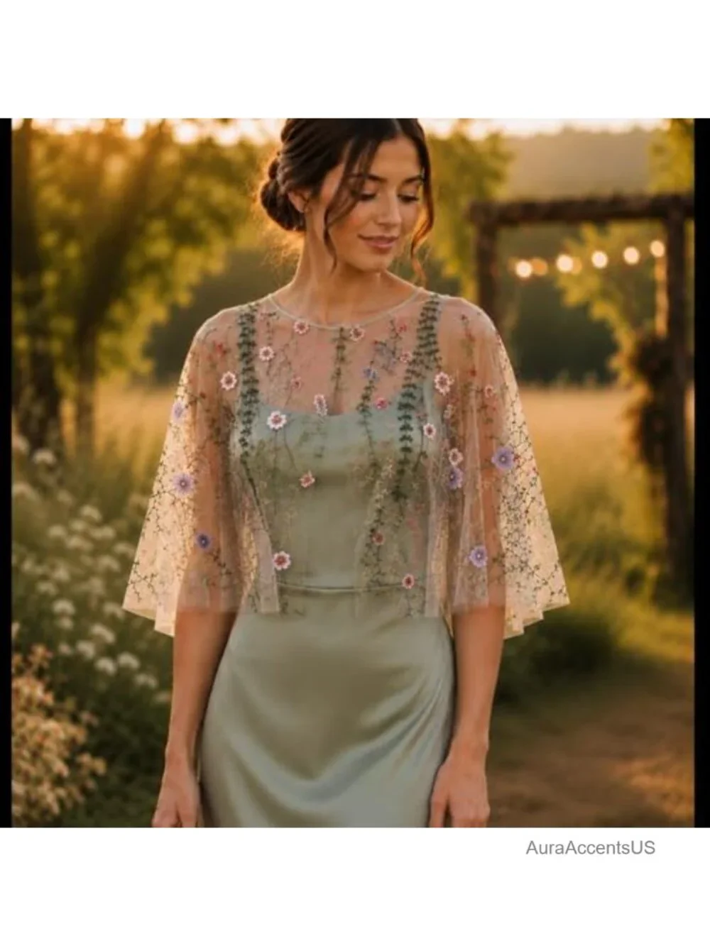 N/A elegant embroidered